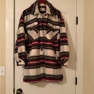 We the Free Vienna Short Jacket Wool Blend Coat